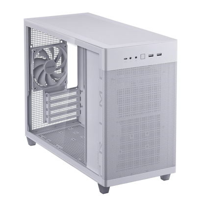 ASUS PRIME AP201 TEMPERED GLASS MICROATX CASE W/ 1FAN