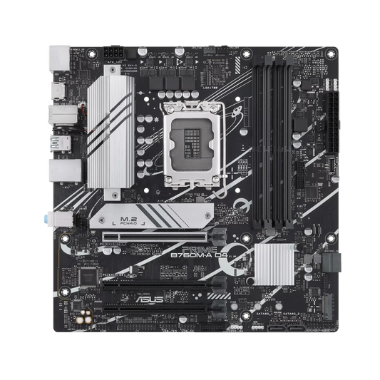 ASUS PRIME B760M-A 4DDR4 2XM.2 MOTHERBOARD (HDMI, DP)