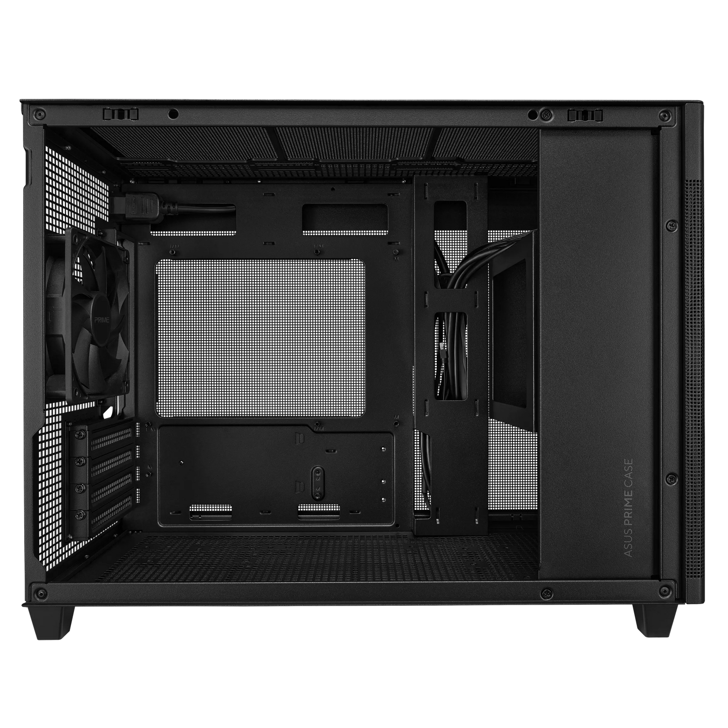 ASUS PRIME AP201 MICROATX MESH CASE W/ 1FAN (BLACK)