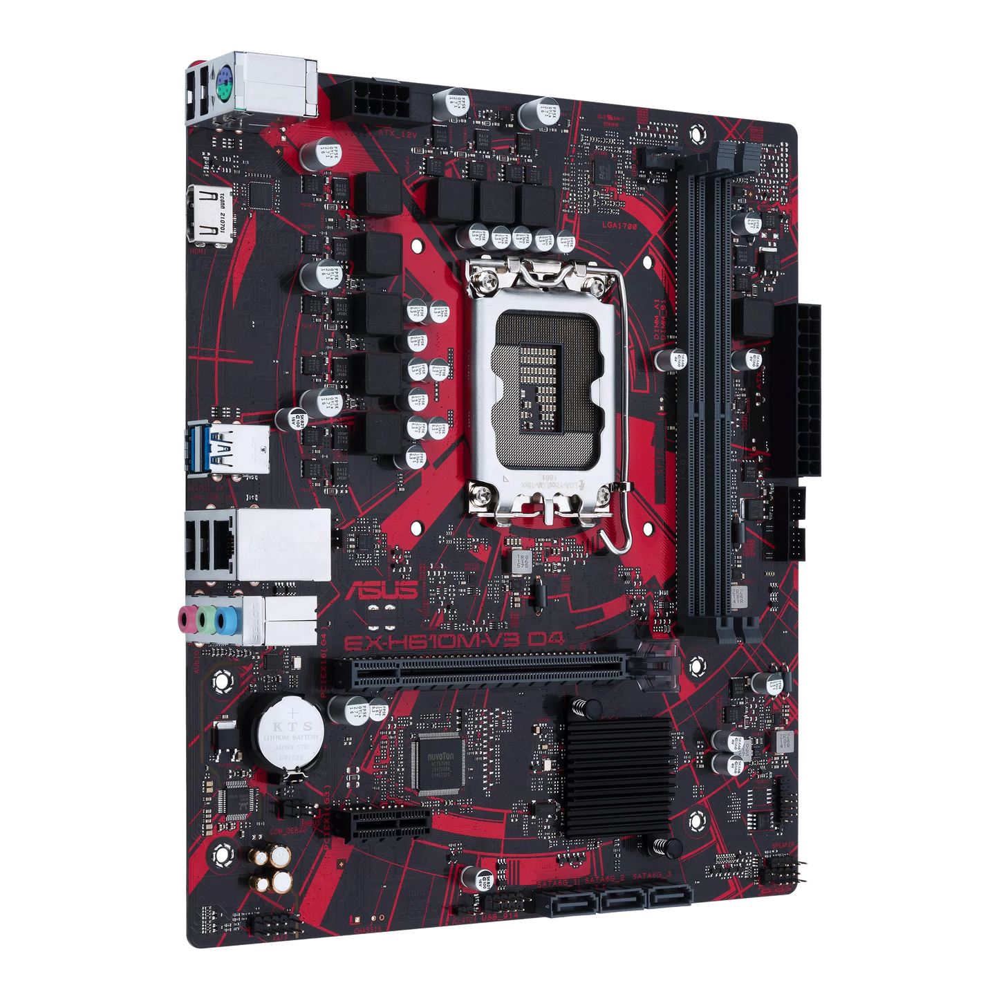 ASUS EX-H610M-V3 D4 2DDR4 MOTHERBOARD (HDMI)