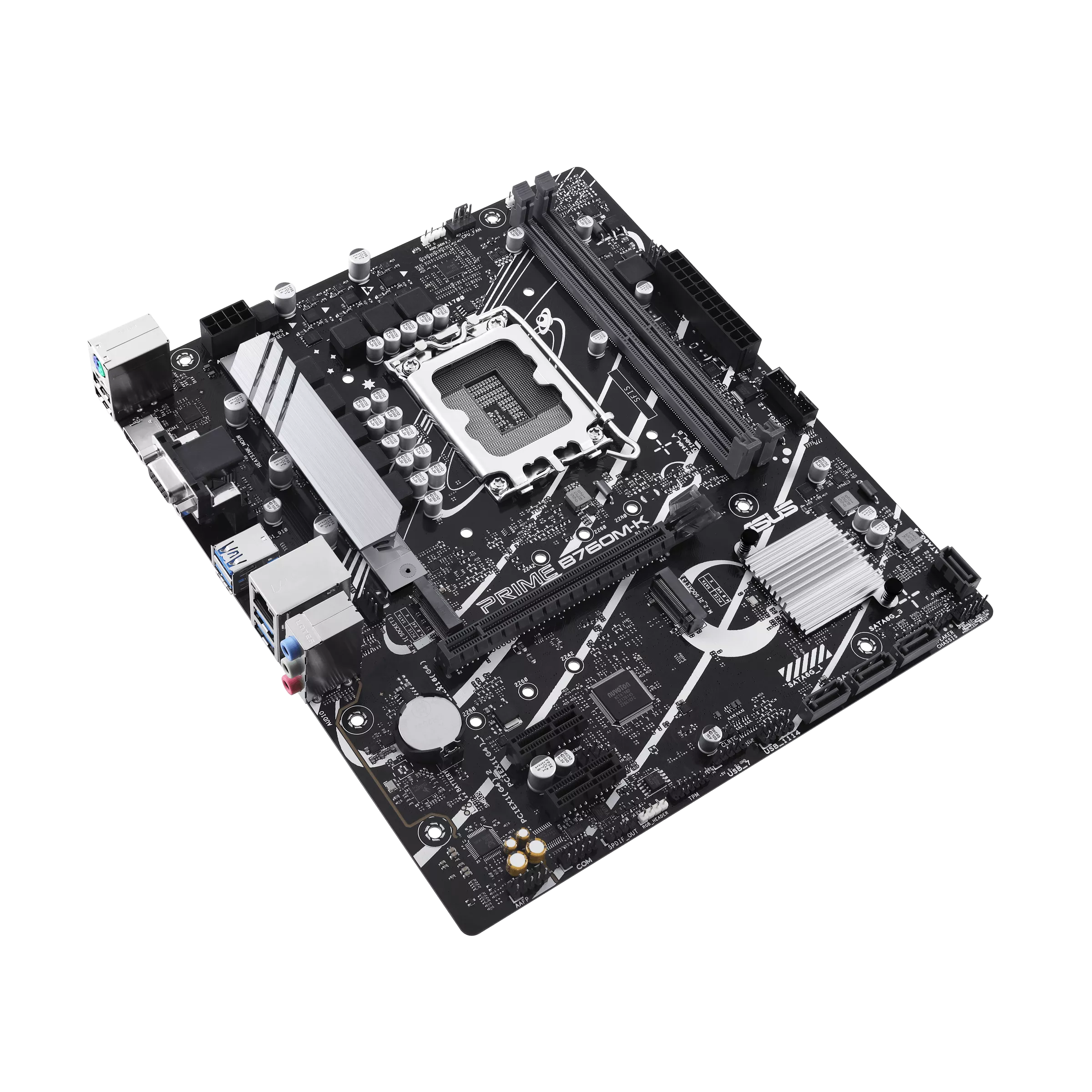 ASUS PRIME B760M-K 2DDR5 2XM.2 MOTHERBOARD (DB15, HDMI)
