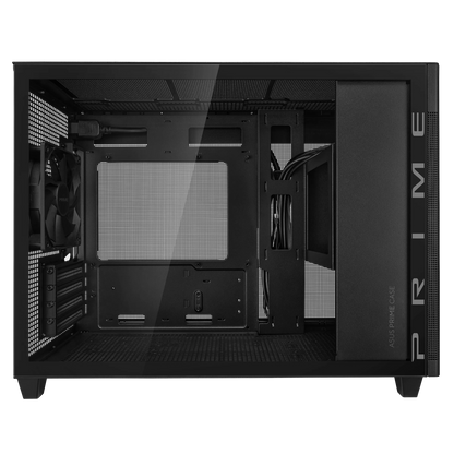 ASUS PRIME AP201 TEMPERED GLASS MICROATX CASE W/ 1FAN