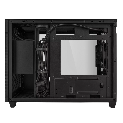 ASUS PRIME AP201 TEMPERED GLASS MICROATX CASE W/ 1FAN
