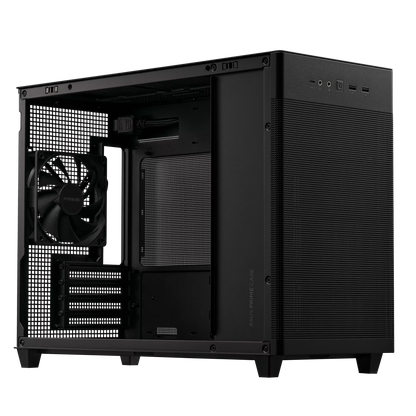 ASUS PRIME AP201 MICROATX MESH CASE W/ 1FAN (BLACK)