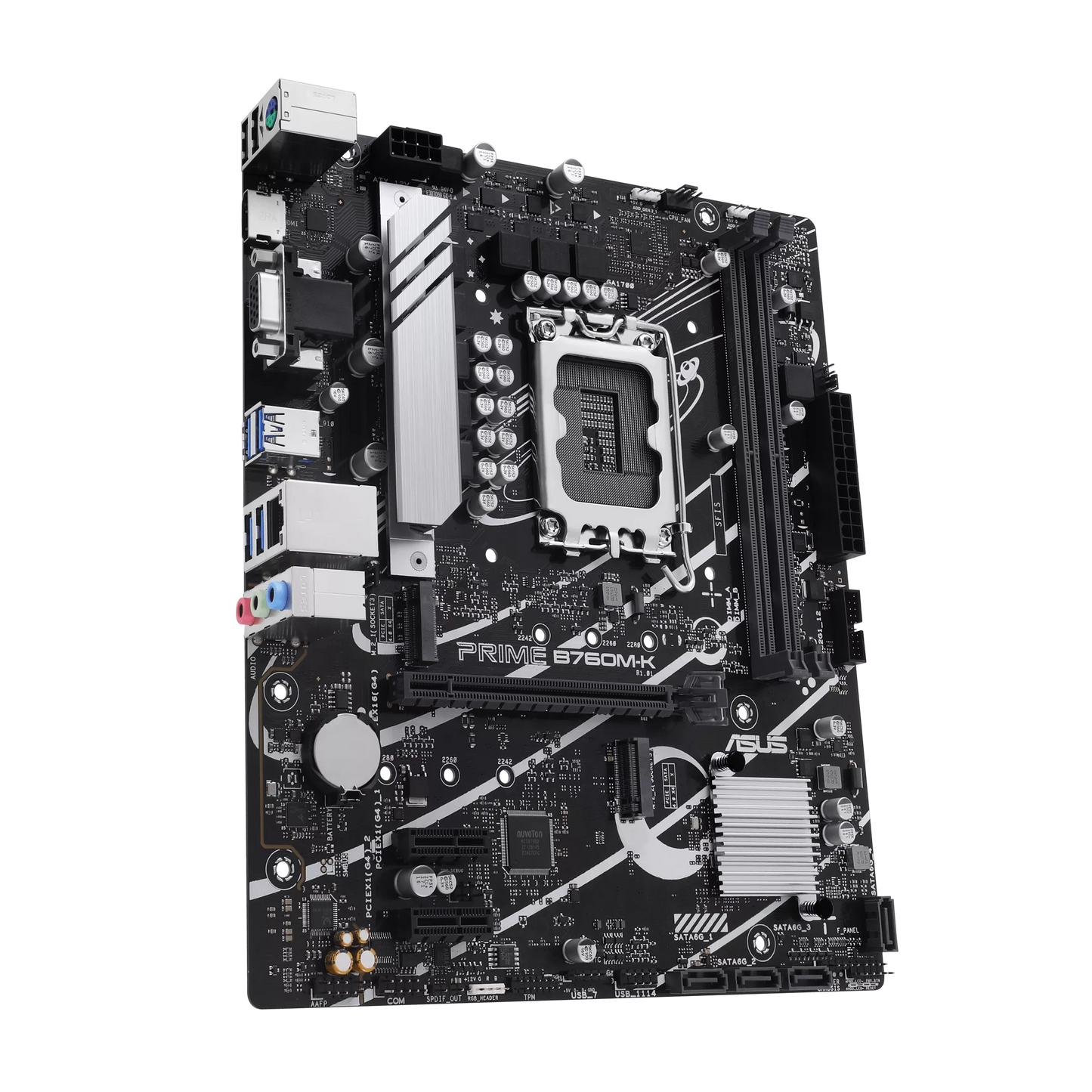 ASUS PRIME B760M-K 2DDR5 2XM.2 MOTHERBOARD (DB15, HDMI)