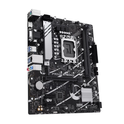 ASUS PRIME B760M-K 2DDR5 2XM.2 MOTHERBOARD (DB15, HDMI)