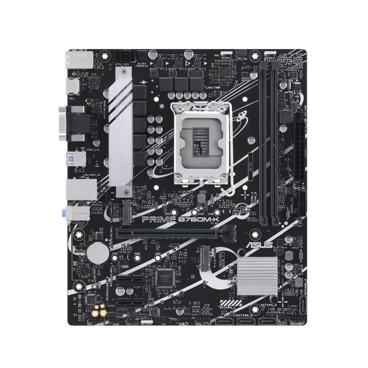 ASUS PRIME B760M-K 2DDR5 2XM.2 MOTHERBOARD (DB15, HDMI)