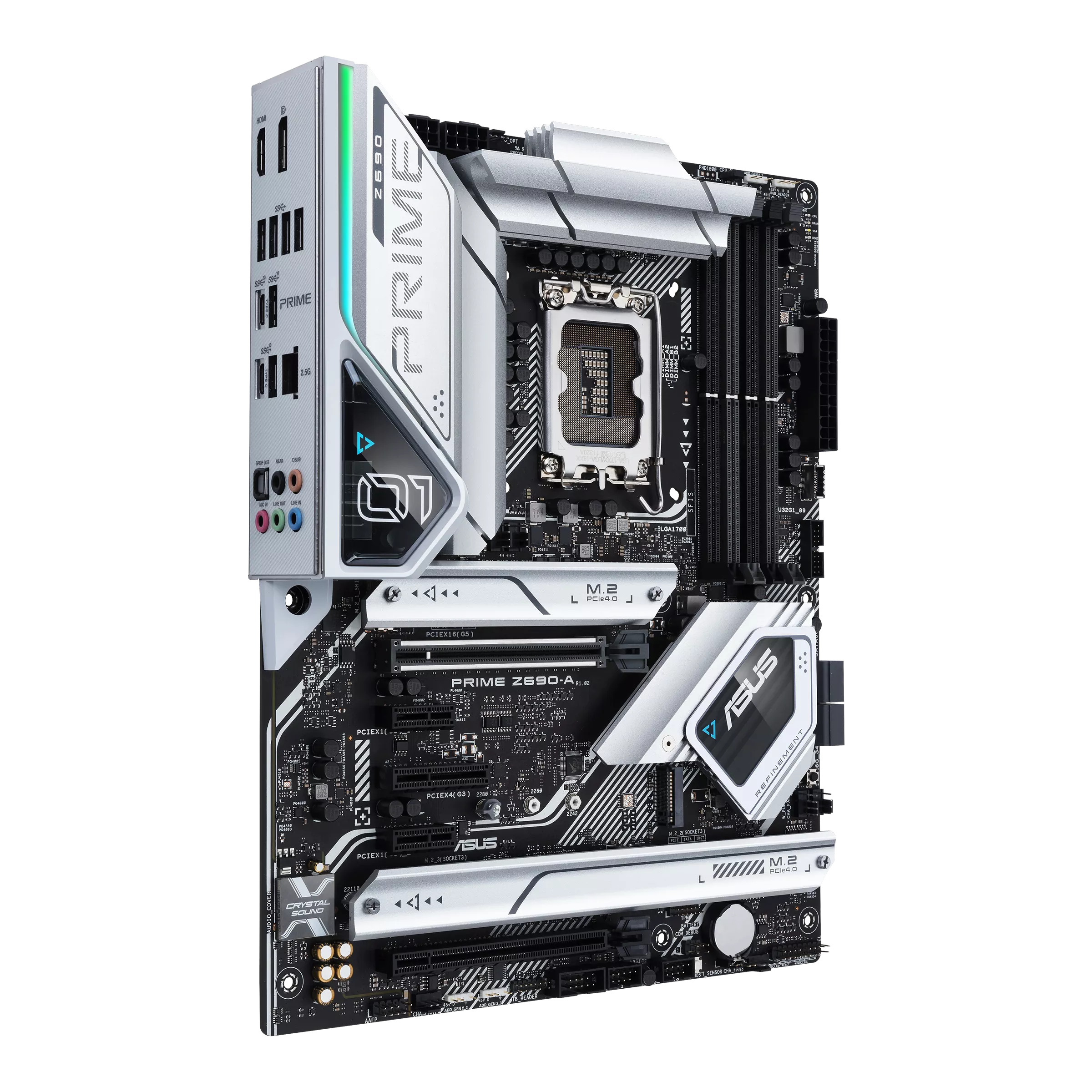 ASUS PRIME Z690-A 4DDR5 4XM.2 MOTHERBOARD (HDMI, DP)