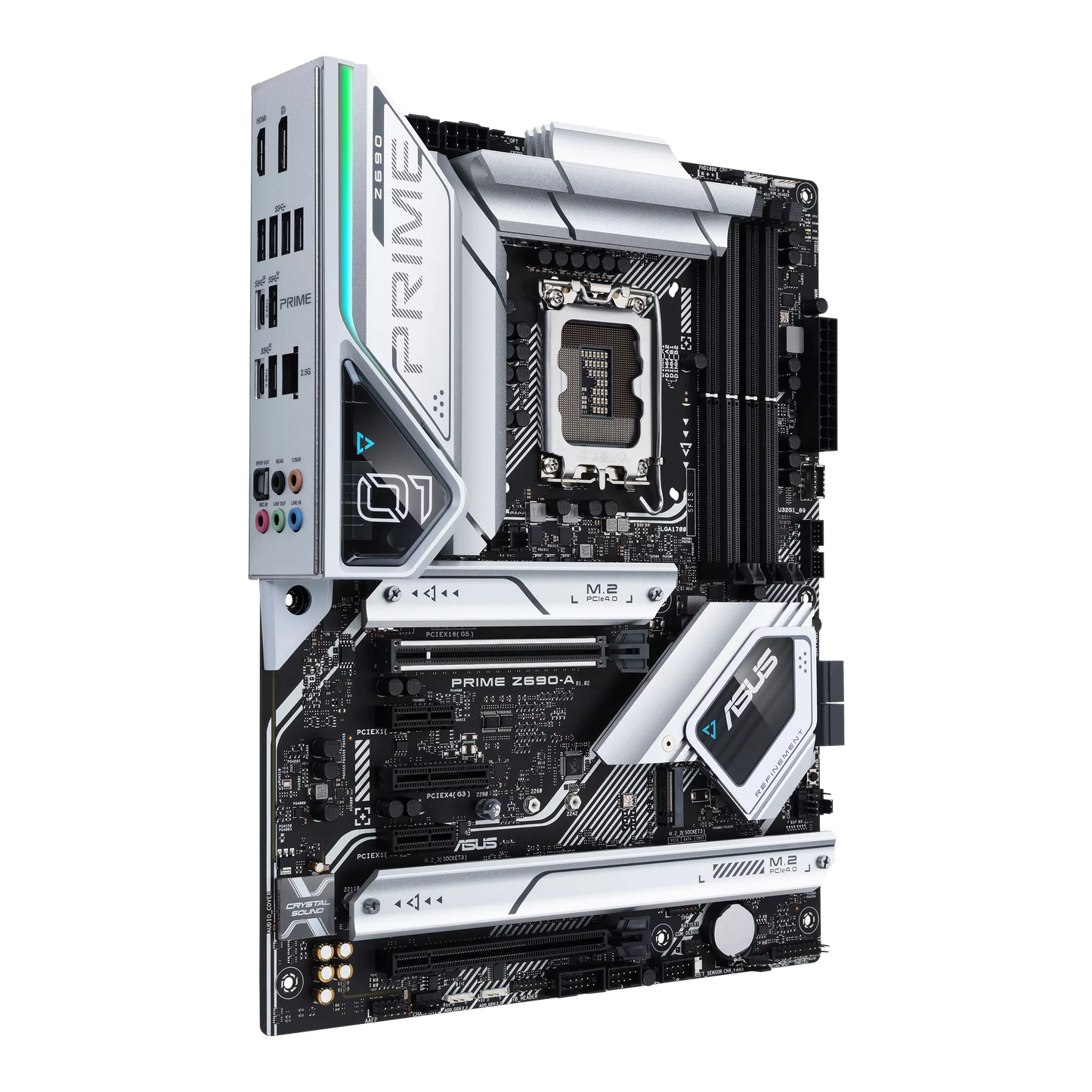ASUS PRIME Z690-A 4DDR5 4XM.2 MOTHERBOARD (HDMI, DP)