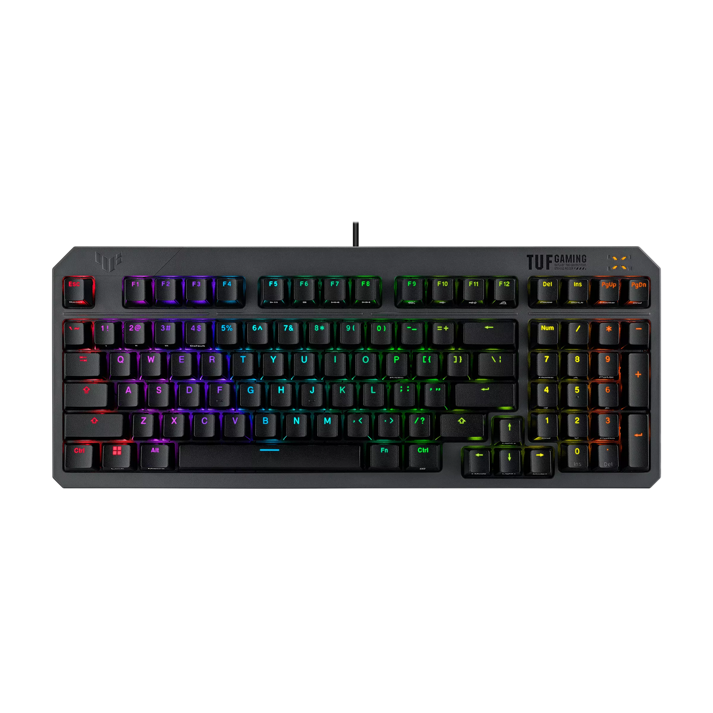ASUS TUF GAMING K3 GEN II COMPACT 97-KEY OPTICAL-MECH RGB GAMING KEYBOARD