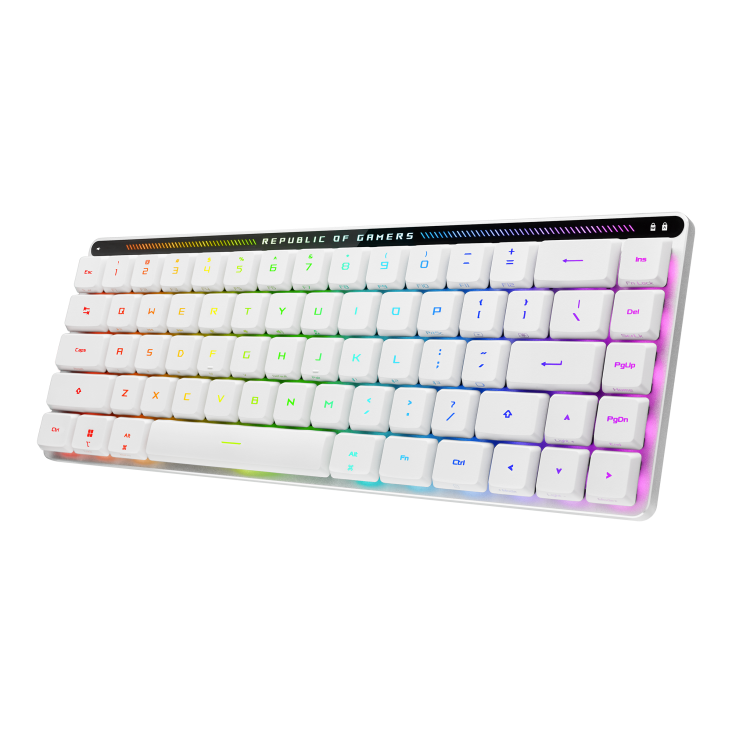 ASUS ROG FALCHION RX LOW PROFILE 65% COMPACT RGB MECHANICAL GAMING KEYBOARD