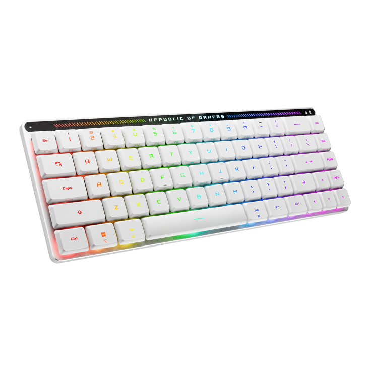 ASUS ROG FALCHION RX LOW PROFILE 65% COMPACT RGB MECHANICAL GAMING KEYBOARD