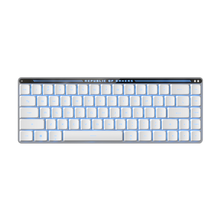 ASUS ROG FALCHION RX LOW PROFILE 65% COMPACT RGB MECHANICAL GAMING KEYBOARD