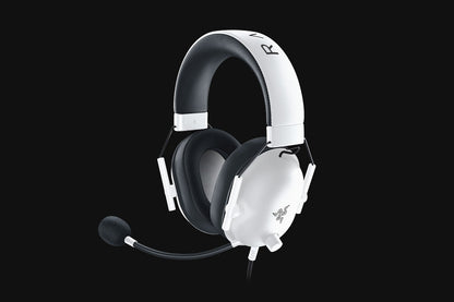 RAZER BLACKSHARK V2 X MULTI-PLATFORM WIRED ESPORTS HEADSET (WHITE)