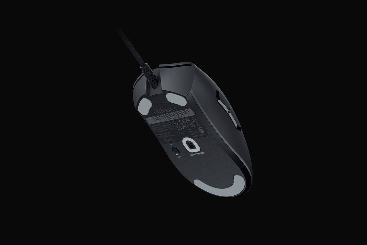RAZER DEATHADDER V3 ULTRA-LIGHTWEIGHT ERGONOMIC GAMING MOUSE (BLACK)