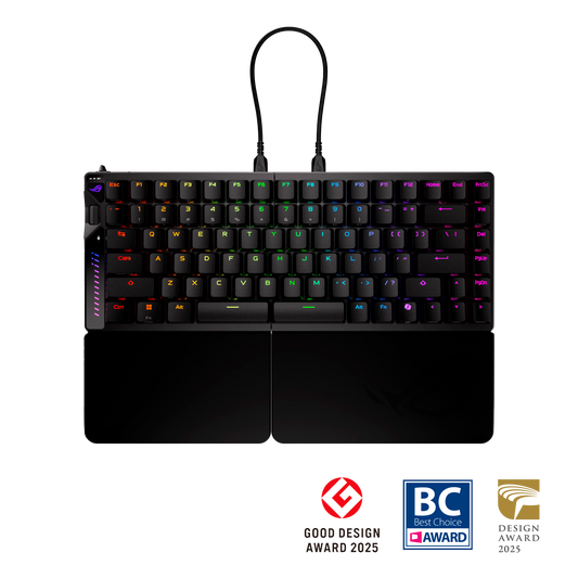 ASUS ROG FALCATA 75% SPLIT GAMING KEYBOARD (HFX V2 SWITCH/SWAPPBL)