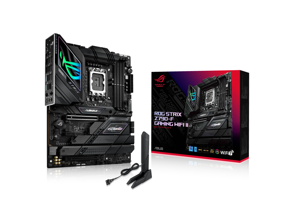 ASUS ROG STRIX Z790-F GAMING WIFI II 4DDR5 5XM.2 MOTHERBOARD (HDMI, DP) WIFI+BT