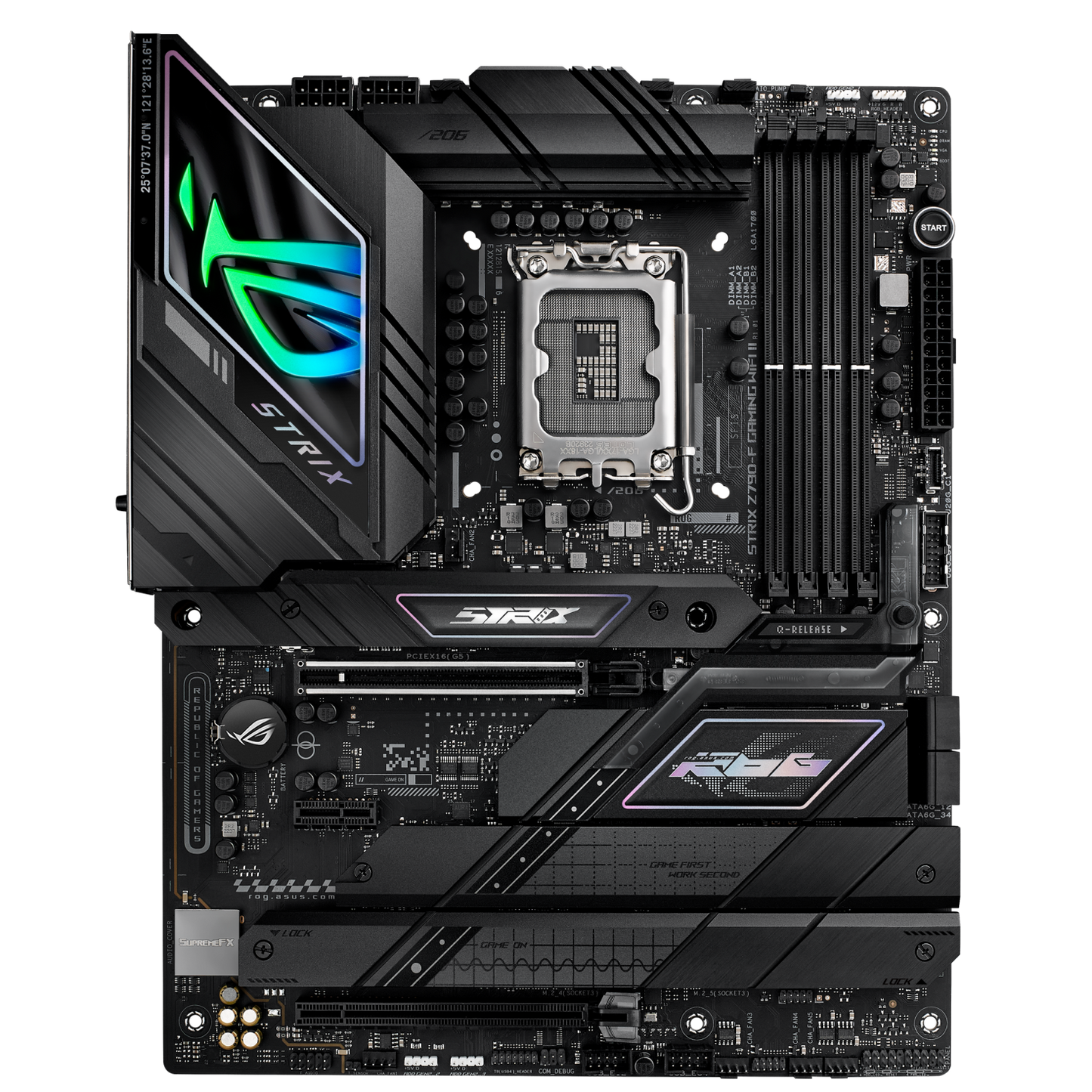 ASUS ROG STRIX Z790-F GAMING WIFI II 4DDR5 5XM.2 MOTHERBOARD (HDMI, DP) WIFI+BT