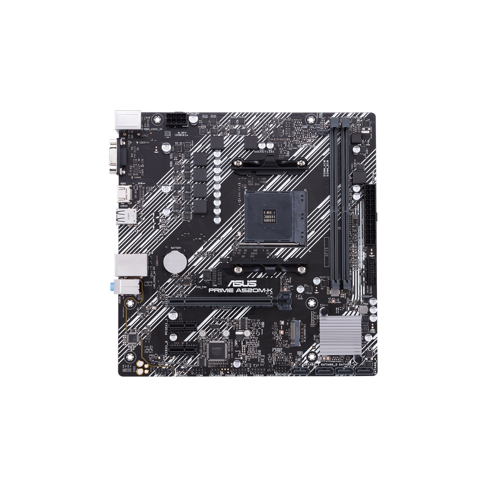 ASUS PRIME A520M-K/CSM 2DDR4 M.2 MOTHERBOARD (DB15, HDMI)