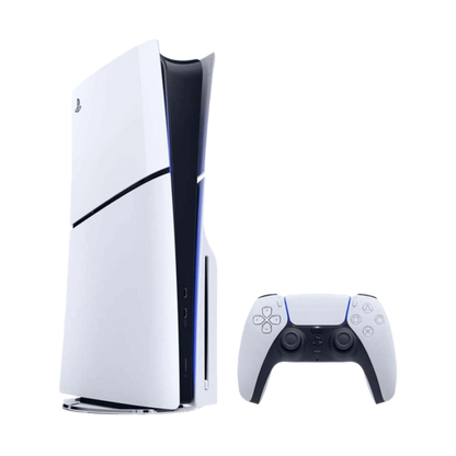 SONY CFI-2018A01 PLAYSTATION 5 SLIM DISC CONSOLE W/ 2 WIRELESS CONTROLLERS (ZL.A00TZ.0UR)