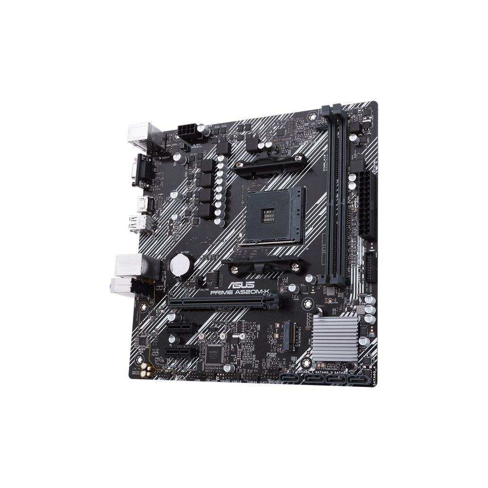 ASUS PRIME A520M-K/CSM 2DDR4 M.2 MOTHERBOARD (DB15, HDMI)
