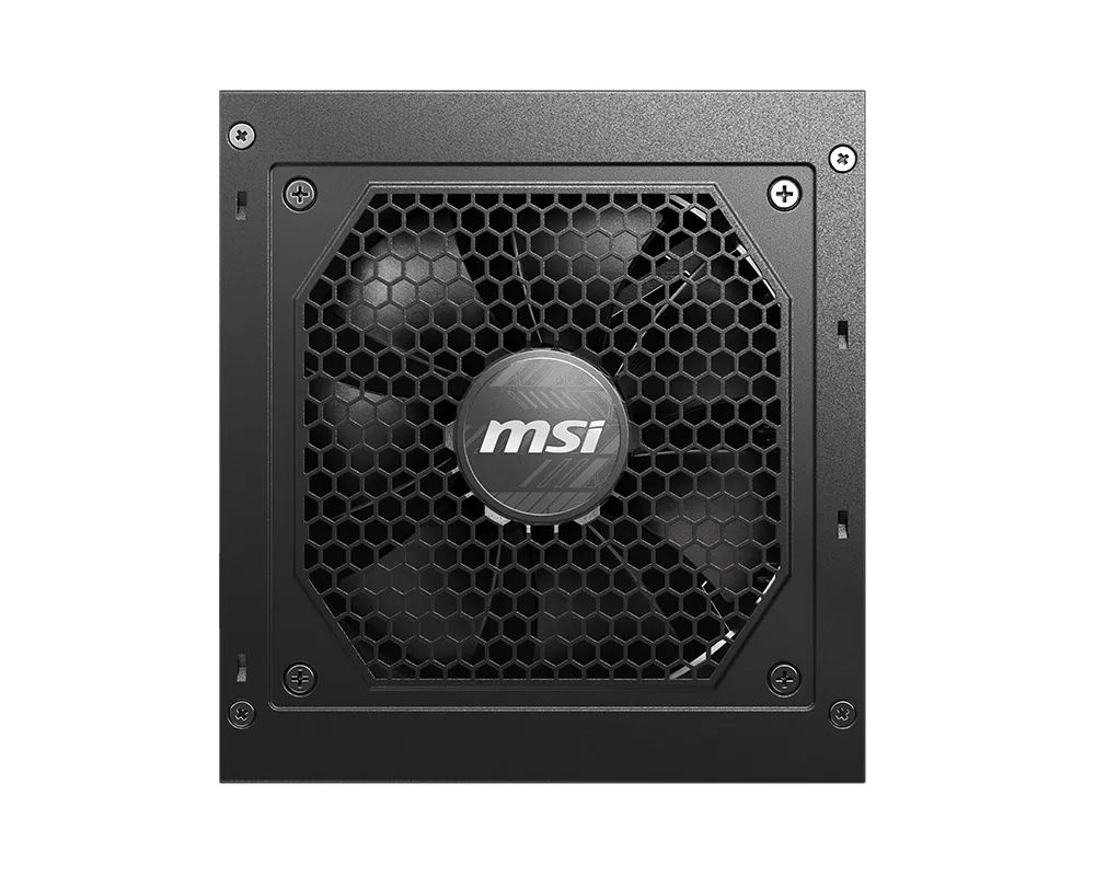 MSI MAG A850GL PCIE5 850W 1X120MM FAN, 8SATA, 6PIN PCIE, ACTIVE PFC, 80PLUS GOLD