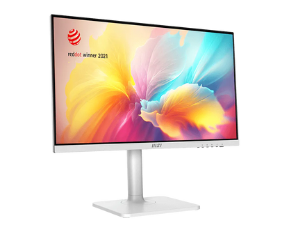 MSI MODERN MD2412PW 23.8" FHD LED IPS MONITOR 100HZ WLMNT (HDMI, USB-C) WHITE