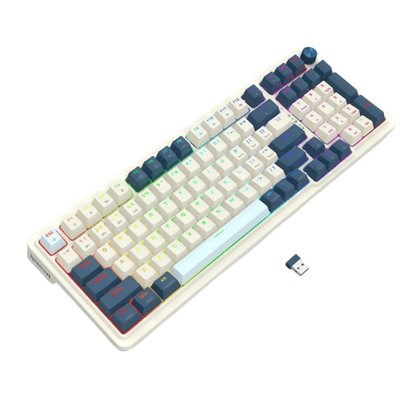 REDRAGON EISA PRO RGB TRI-MODE MECHANICAL KEYBOARD (RED SWITCH)