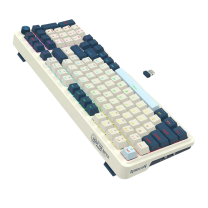 REDRAGON EISA PRO RGB TRI-MODE MECHANICAL KEYBOARD (RED SWITCH)