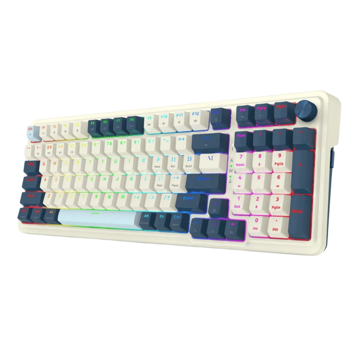 REDRAGON EISA PRO RGB TRI-MODE MECHANICAL KEYBOARD (RED SWITCH)