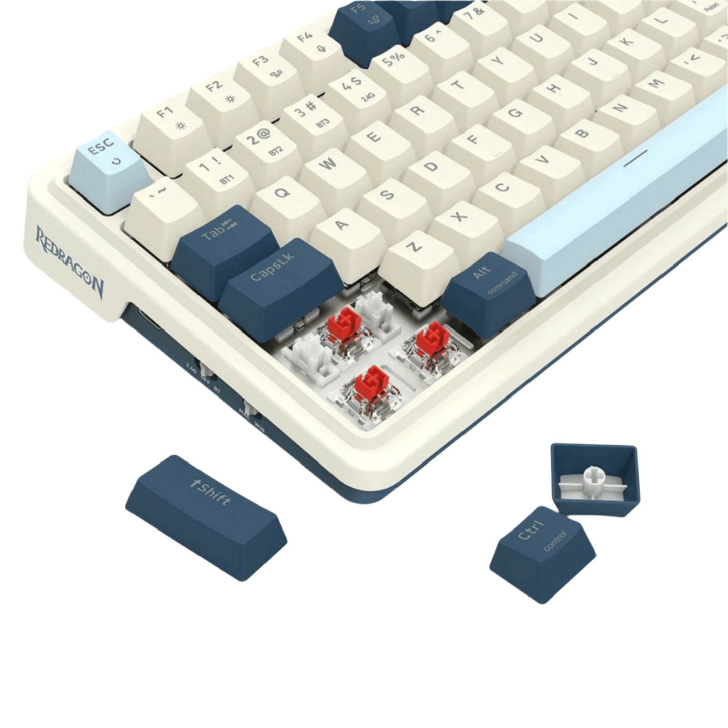 REDRAGON EISA PRO RGB TRI-MODE MECHANICAL KEYBOARD (RED SWITCH)