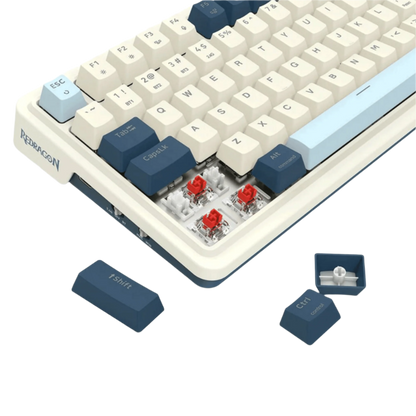 REDRAGON EISA PRO RGB TRI-MODE MECHANICAL KEYBOARD (RED SWITCH)