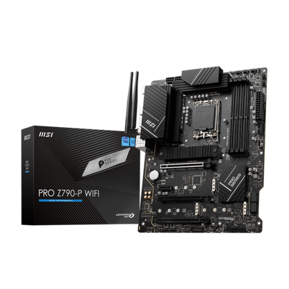 MSI PRO Z790-P WIFI 4DDR5 4XM.2 MOTHERBOARD (HDMI, DP)