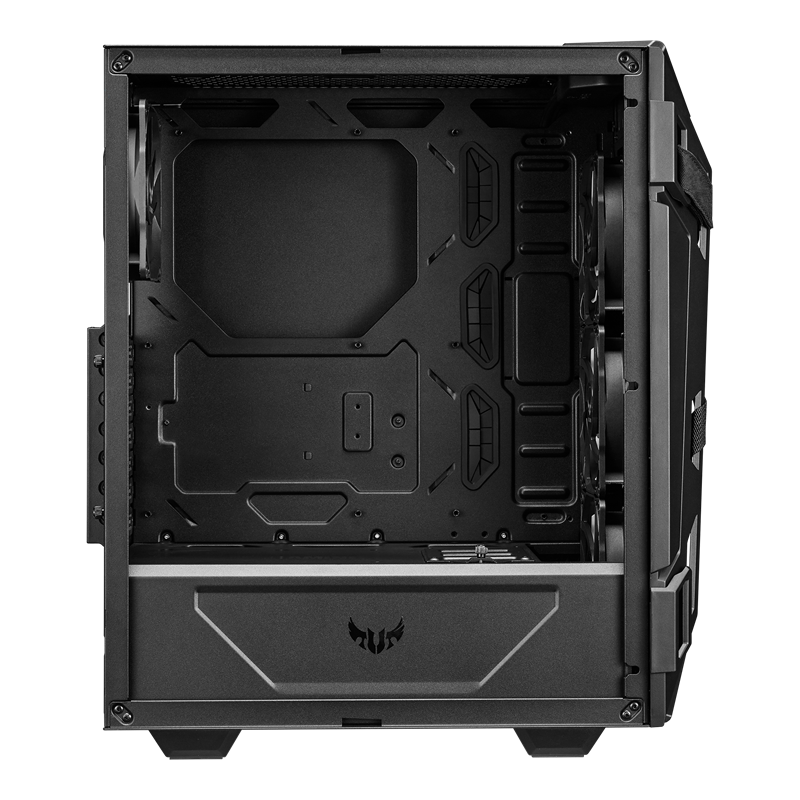 ASUS GT301 TUF GAMING MID TOWER CASE W/ TEMPERED SIDE (BLACK)