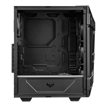 ASUS GT301 TUF GAMING MID TOWER CASE W/ TEMPERED SIDE (BLACK)
