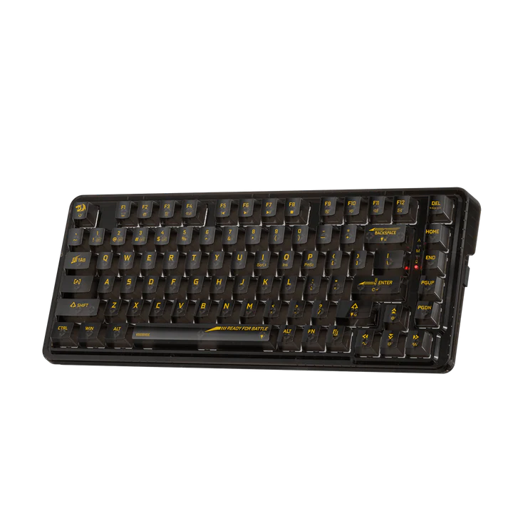 REDRAGON ELF PRO RGB WIRELESS MECHANICAL GAMING KEYBOARD (CRYSTAL SWITCH/SWAPPBL)