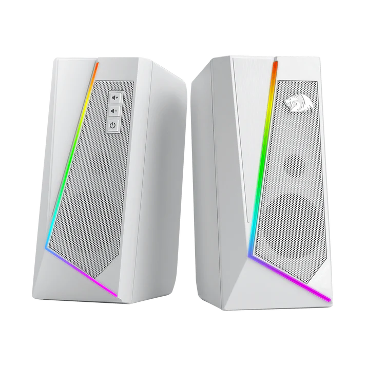 REDRAGON ANVIL 2.0CH PC RGB GAMING SPEAKER (WHITE)