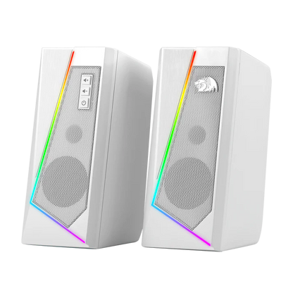 REDRAGON ANVIL 2.0CH PC RGB GAMING SPEAKER (WHITE)