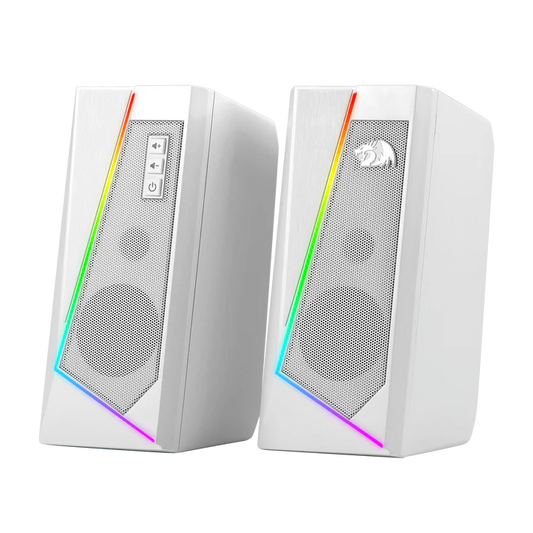 REDRAGON ANVIL 2.0CH PC RGB GAMING SPEAKER (WHITE)