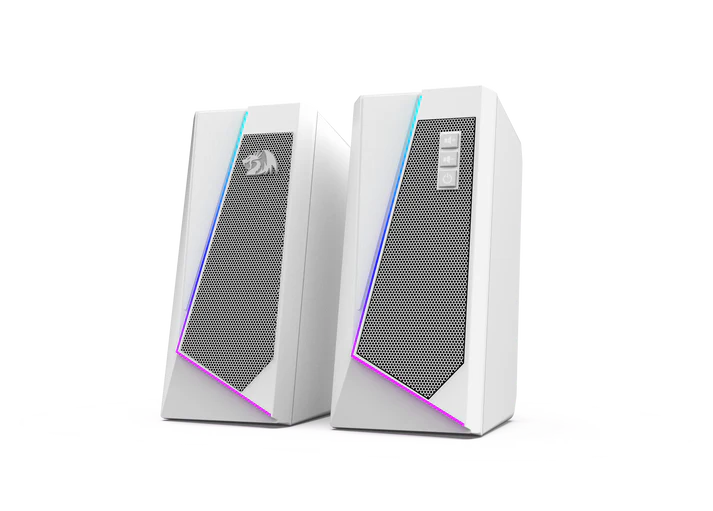 REDRAGON ANVIL 2.0CH PC RGB GAMING SPEAKER (WHITE)